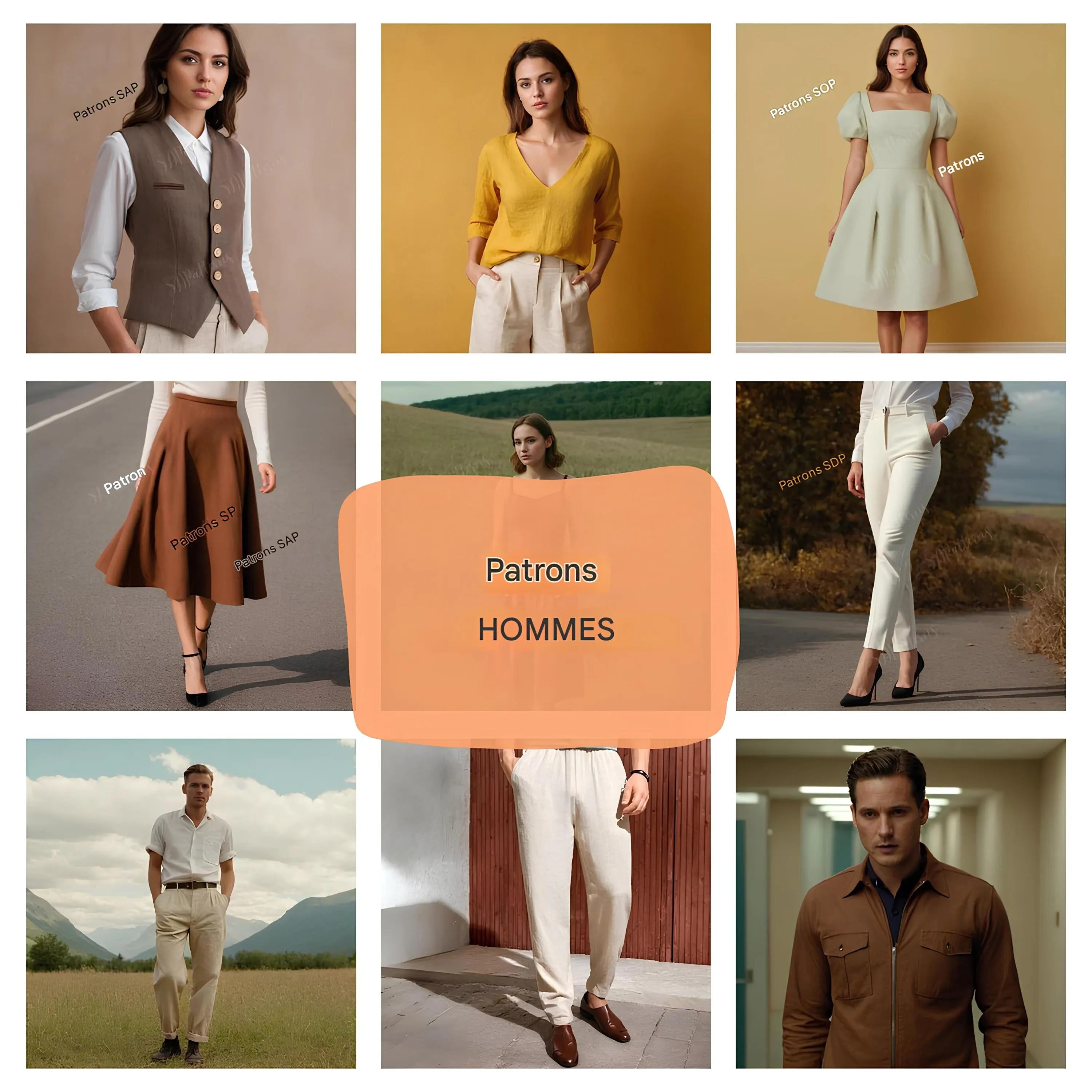 Pack Couture Complet  +50 Livres de Couture & +250 Patrons PDF | Bibliothèque Unique pour Débutants ET  Experts En français